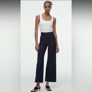 Zara limited edition high waist flared denim